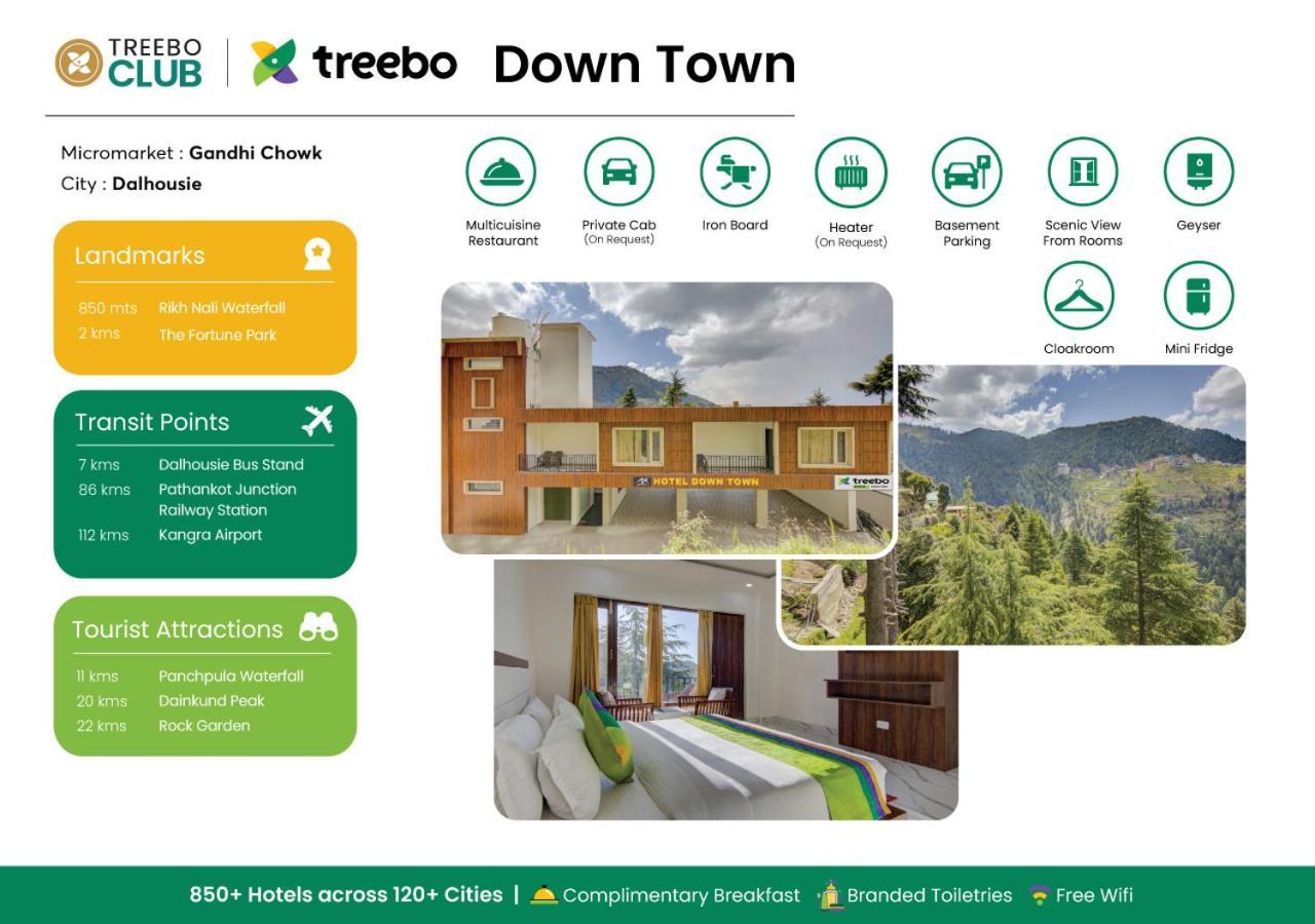Treebo Down Town, Dalhousie Ξενοδοχείο Εξωτερικό φωτογραφία